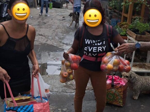 Dia de entrega de frutas